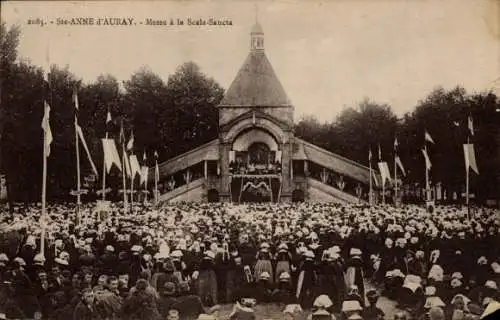 Ak Sainte Anne d'Auray Morbihan, Messe a la Scala Sancta