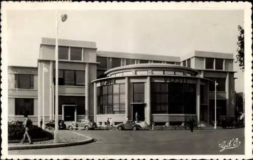Ak Vichy Allier, Moderne Gebäude, Architektur, Autos, Menschen, La Nouvelle Poste