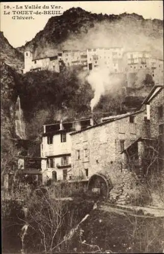 Ak Touet de Beuil Alpes Maritimes, Ortsansicht