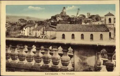 CPA Lourmarin Vaucluse, Vue generale