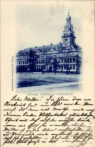 Ak Wolfenbüttel in Niedersachsen, Herzogliches Schloss, Verlag: Paul Böttcher, Wolfenbüttel