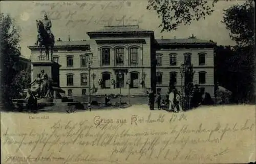 Mondschein Ak Kiel, Universität