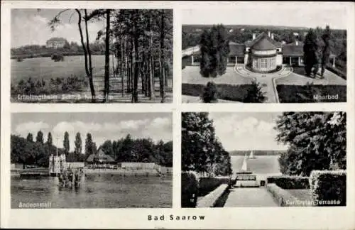 Ak Bad Saarow in der Mark, Moorbad, Badeanstalt, Erholungsheim
