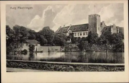 Ak Flechtingen Sachsen Anhalt, Burg