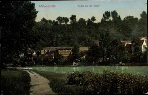 Ak Weißenfels an der Saale, Teilansicht