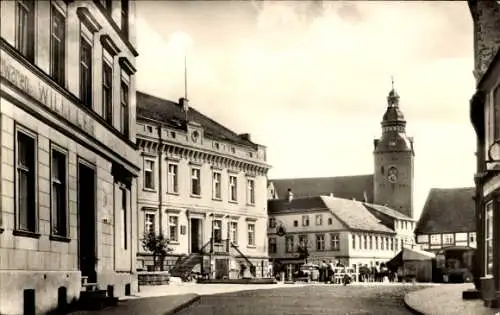 Ak Havelberg in Sachsen Anhalt, Karl Marx Platz
