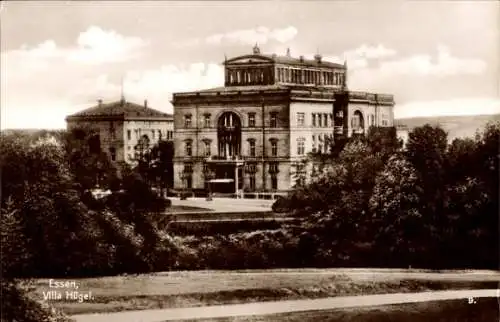 Ak Bredeney Essen im Ruhrgebiet, Villa Hügel, Besitz der Familie Krupp