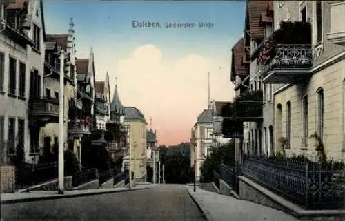 Ak Lutherstadt Eisleben, Schönerstedt-Straße