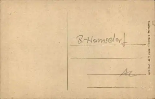 Ak Jerzmanice Zdrój Bad Hermsdorf Schlesien, Feuerwehrgebäude