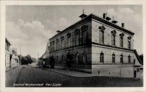 Ak Wickerstedt Bad Sulza im Weimarer Land Thüringen, Gasthof Karl Zipfel