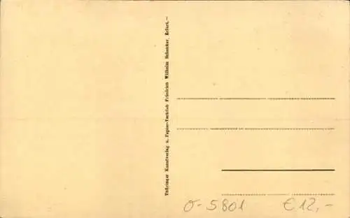 Ak Wandersleben Drei Gleichen Thüringen, Haushaltungsschule