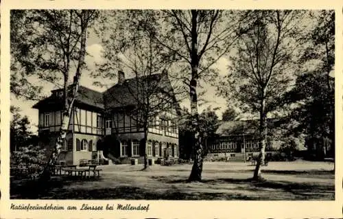 Ak Mellendorf Wedemark in Niedersachsen, Naturfreundeheim, Lönssee