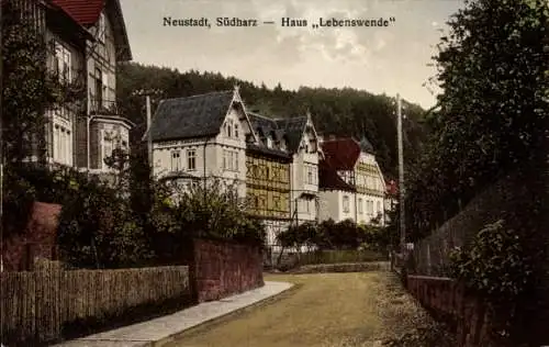 Ak Neustadt im Harz, Haus Lebenswende