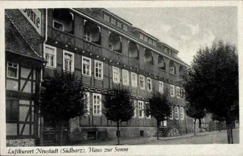 Ak Neustadt Südharz, Haus zur Sonne