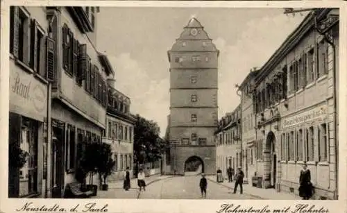 Ak Bad Neustadt an der Saale Unterfranken, Hohnstraße, Hohntor