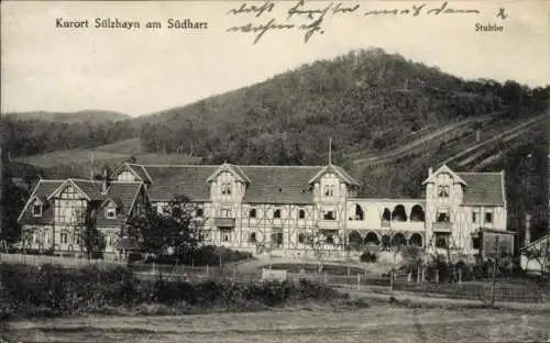 Ak Sülzhayn Ellrich im Harz Thüringen, Gesamtansicht