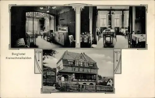 Ak Kleinschmalkalden Floh Seligenthal Thüringen, Berghotel