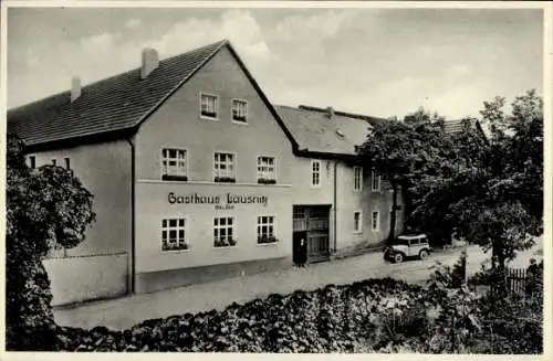 Ak Lausnitz Könitz Unterwellenborn in Thüringen, Gasthof zur Lausnitz