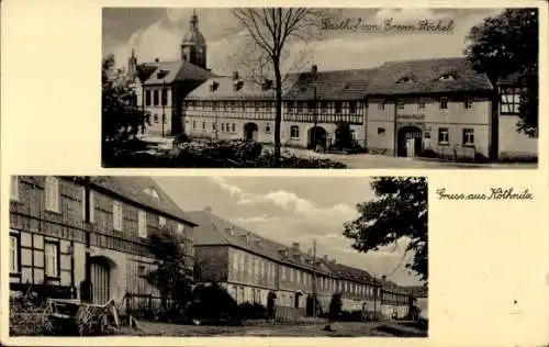 Ak Köthnitz Neustadt an der Orla, Gasthof