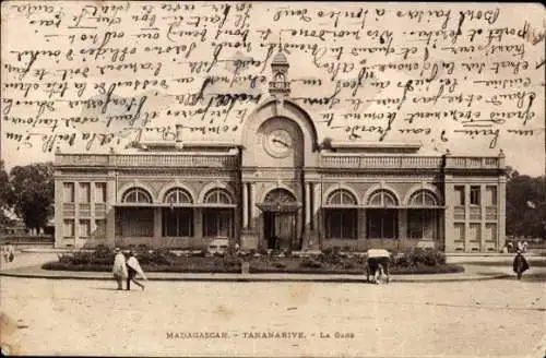 Ak Antananarivo Tananarive Madagaskar, Bahnhof