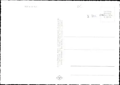 Ak Rot an der Rot Württemberg, Luftaufnahme