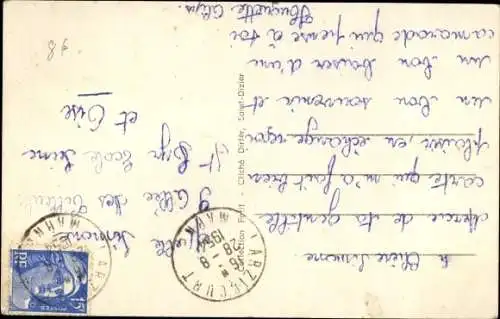 Ak Montier en Der Haute Marne, Arrigny, Rue de Montier en Der