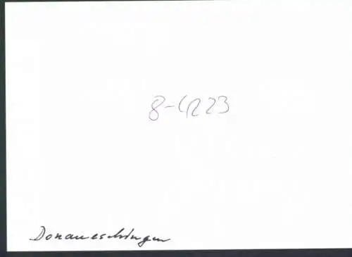 Ak Donaueschingen im Schwarzwald, Donaueschingen von oben