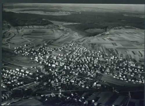 Foto Malmsheim Renningen in Württemberg, Fliegeraufnahme