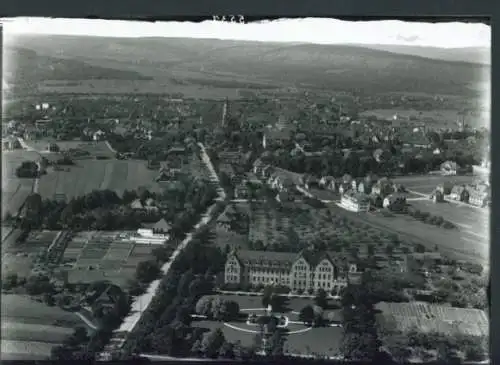 Ak Schorndorf im Remstal Württemberg, Stadtansicht von  ein großes Gebäude ist in der Mitte, u...