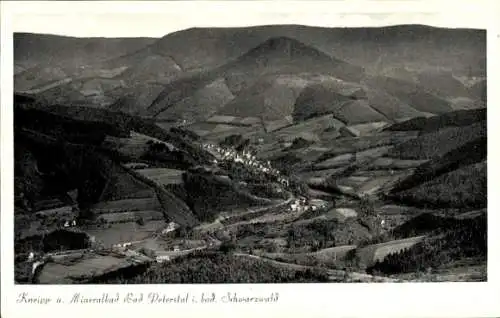 Ak Bad Peterstal Griesbach im Schwarzwald Baden, Fliegeraufnahme