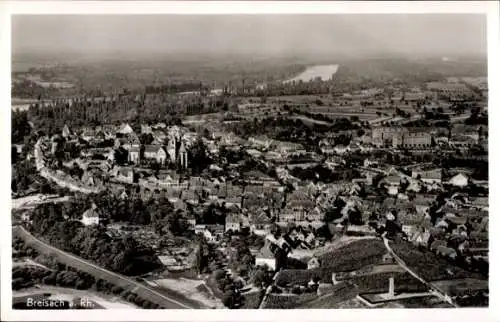 Ak Breisach am Oberrhein, Fliegeraufnahme