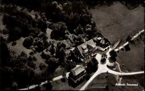Ak Reinerzau Alpirsbach im Schwarzwald, Fliegeraufnahme, Kurhaus Reinerzau