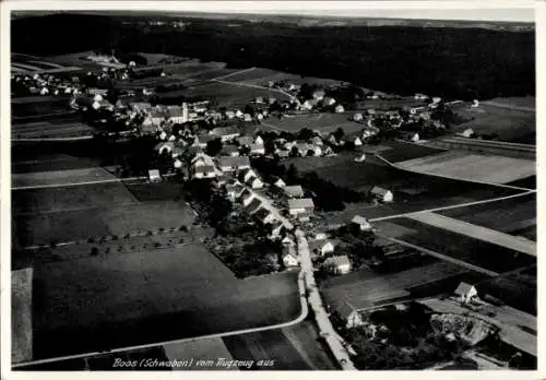 Ak Boos in Schwaben, Fliegeraufnahme