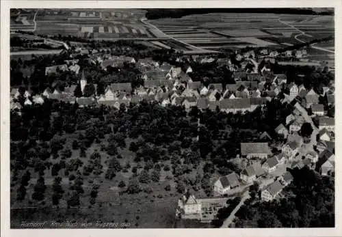 Ak Hochdorf (bei Horb) Nagold im Schwarzwald, Fliegeraufnahme