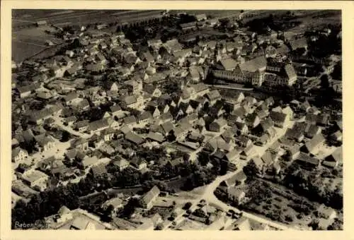 Ak Babenhausen in Hessen, Luftaufnahme von   Architektur, Wohngebiete