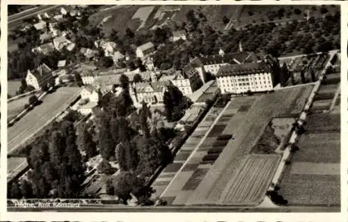 Ak Hegne Allensbach am Bodensee, Fliegeraufnahme, Provinzhaus der Kreuzschwestern