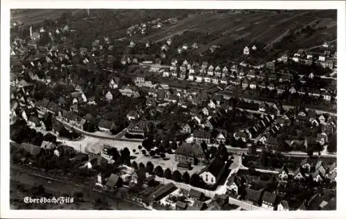 Ak Ebersbach an der Fils, Fliegeraufnahme