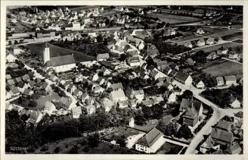 Ak Süßen an der Fils, Fliegeraufnahme
