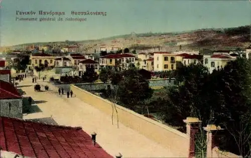 Ak Saloniki Thessaloniki Griechenland, Gesamtansicht