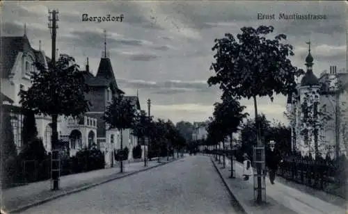 Ak Hamburg Bergedorf, Ernst Mantiusstraße
