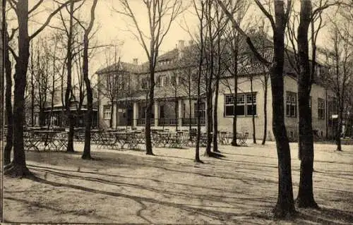 Ak Hüls Krefeld am Niederrhein, Bergschänke auf dem Hülserberg