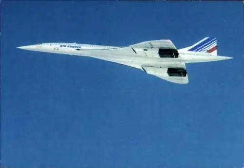Ak Passagierflugzeug, Concorde