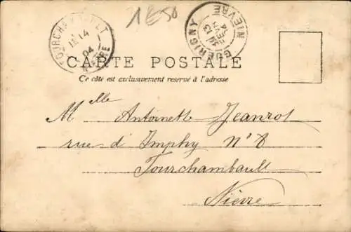 Foto Ak Mädchen mit Violine, Portrait