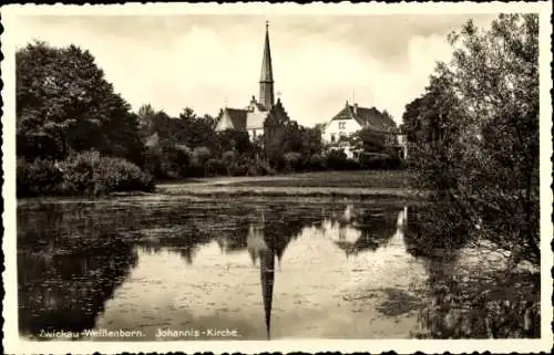 Ak Weißenborn Zwickau in Sachsen, Johanniskirche