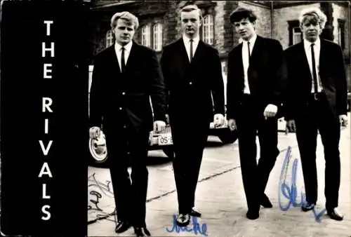 Ak Musikband The Rivals, Bandleader Enno Lücke, Autogramme