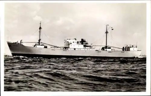 Foto Ak Frachtschiff, Oldenburg-Portugiesische Dampfschiffs-Rhederei OPDR