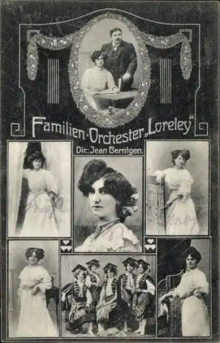 Ak Familien-Orchester Loreley, Direktor Jean Berntgen
