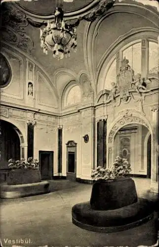 Ak Bad Oeynhausen in Westfalen, Kurhaus, Vestibül