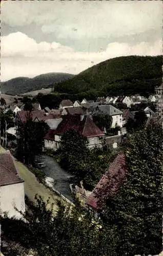 Ak Hachen Sundern im Sauerland, Postkarte mit Blick auf  Häuser, Bäume, Hügel