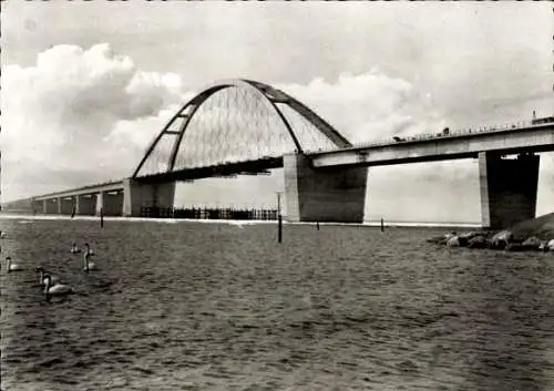 Ak Insel Fehmarn Ostholstein, Brücke über den Fehmarnsund
